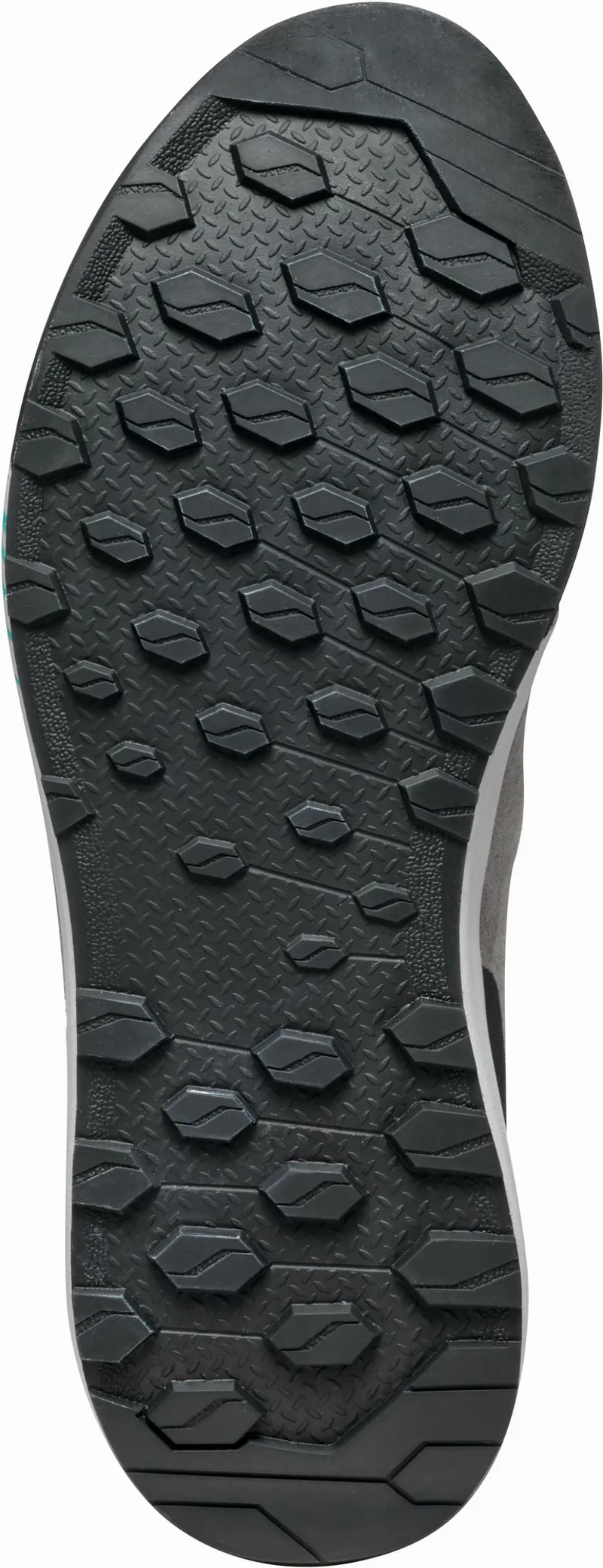 Scarpa Womens Gecko Shoes - Midgray-Aqua-6